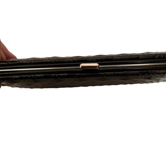 Unbranded Pretty Clip Wallet Textured Brown/Bronze - Picture 6 of 7